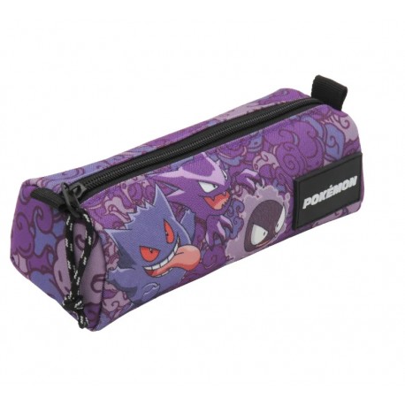 Estuche Pokémon Gengar morado con cremallera