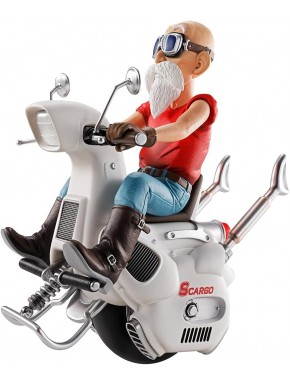 Figura de Kamesennin em moto Dragon Ball Snap Collection 2