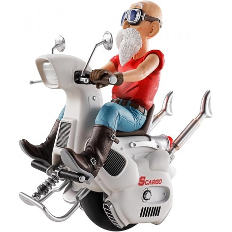 Figura de Kamesennin em moto Dragon Ball Snap Collection 2