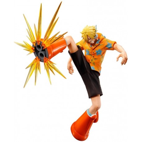 Figura de Sanji de One Piece en pose dinámica