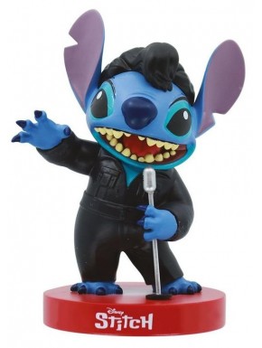 Figura de Stitch vestido de Elvis con micrófono