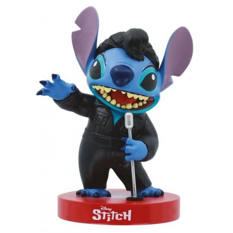 Figura de Stitch vestido de Elvis con micrófono