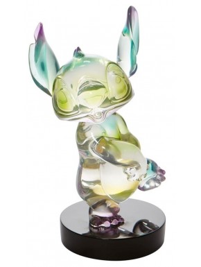 Figura de resina transparente de Stitch decorativa