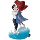 Figura Enesco Disney de Ariel y Eric sobre una ola