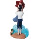 Figura Enesco Disney de Ariel y Eric sobre una ola