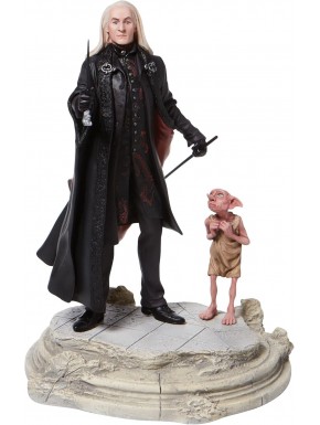 Figura Enesco de Lucius Malfoy y Dobby de Harry Potter