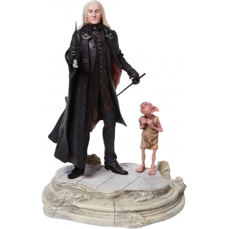 Figura Enesco de Lucius Malfoy y Dobby de Harry Potter