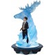 Figura de Harry Potter e Patronus Enesco com luz USB