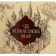 Póster de vidrio Mapa del Merodeador Harry Potter 30x60 cm