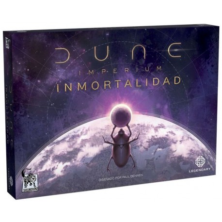 Boîte de l'extension Dune Imperium Immortalité