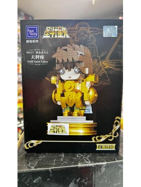 Figurine construction Chibi Libra Saint Seiya dorée