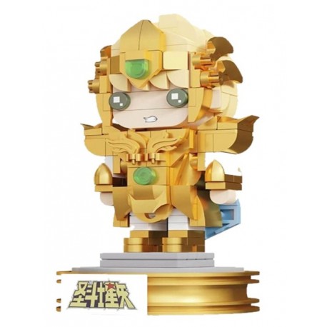 Set construction Leo chibi doré Saint Seiya
