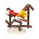 Figura de Harry Potter jogando Quadribol por Enesco