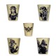 Set de 4 vasos chupito Zelda Drawing