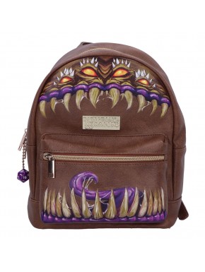 Sac à dos en cuir PU de Dungeons & Dragons avec design Mimic