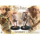 Estátua de Dobby de Harry Potter com base e pudim bônus