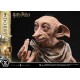 Estátua de Dobby de Harry Potter com base e pudim bônus