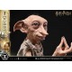 Estátua de Dobby de Harry Potter com base e pudim bônus