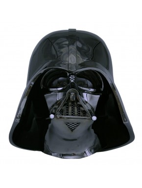 Réplica capacete Black Chrome Darth Vader tamanho real