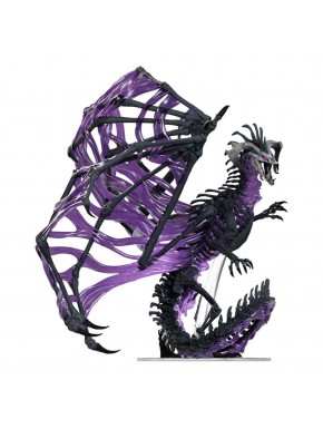 Estátua de Black Dracolich de Dungeons & Dragons