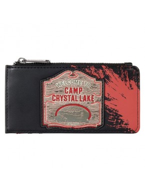 Porte-carte noir et rouge Vendredi 13 par Loungefly