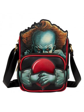 Bandolera de cuero PU con diseño de Pennywise de IT