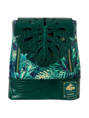 Mochila verde e azul Jurassic World por Loungefly