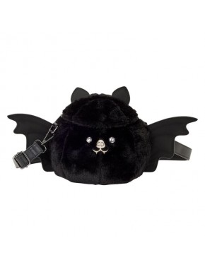 Bandoleira figural Bat preta da Loungefly