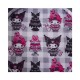 Bandolera Sanrio My Melody Kuromi Loungefly en rosa y negro