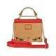 Sac bandoulière Disney Vaiana rouge et beige avec motifs floraux