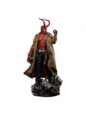 Estatua de Hellboy 1/4 por Iron Studios