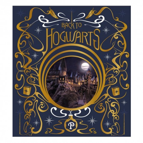 Lampe Harry Potter Retour à Poudlard avec lumière tamisée