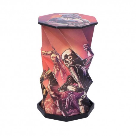 Lâmpada dobrável Stormtrooper Original com ilustração