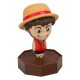 Lampe figurine Luffy One Piece 11 cm