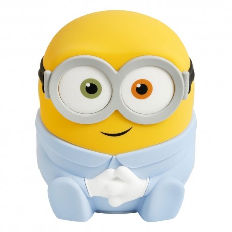 Lâmpada Minions Squishy Glo Bob de silicone 15 cm