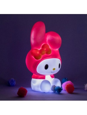 Lâmpada My Melody rosa 11 cm com USB-C