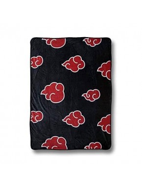 Manta polar de Naruto Shippuden con diseño Akatsuki