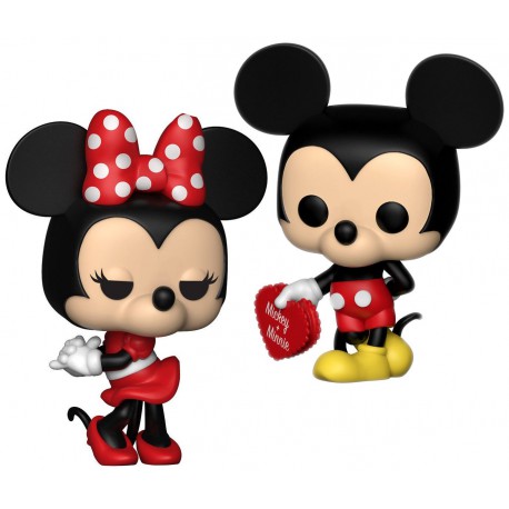 2 Pack Funko Pop! Mickey and Minnie Mouse Love