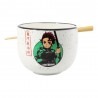 Tigela de Ramen Demon Slayer Tanjiro 414 ml com Hashi