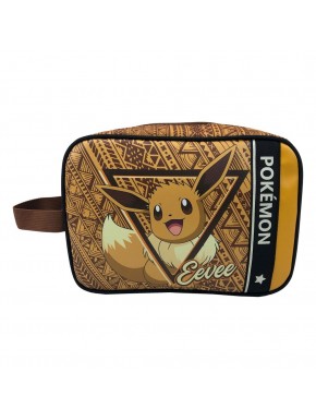 Trousse de toilette Pokémon Eevee en polyester marron