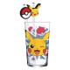 Verre Pokémon avec design de Pikachu et pailles