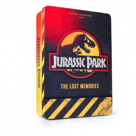 Boîte métallique de Jurassic Park The Lost Memories