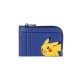 Cartera azul con Pikachu para tarjetas Pokémon