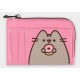 Porte-cartes rose Pusheen