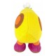Peluche Wiggler Nintendo jaune de 14 cm avec des taches orange