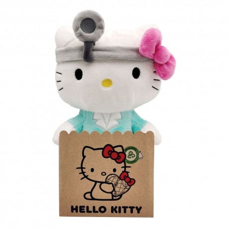 Peluche Hello Kitty Docteur 24 cm Sanrio