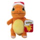 Peluche Charmander 20 cm avec chapeau de Noël