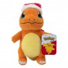 Peluche Charmander Chapeau de Noël 20 cm - Pokémon Officiel