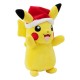 Peluche Pikachu con gorro de Navidad de 20 cm
