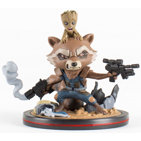 Figure-Rocket & Groot Marvel Q-Fig 12 cm